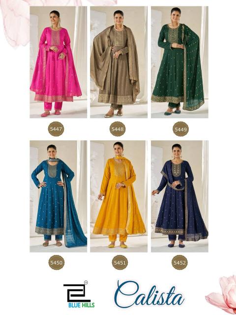 Blue hills calista anarkali daily wear kurtis wholesale